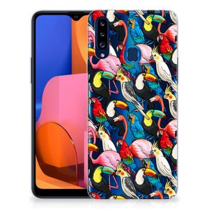 Samsung Galaxy A20s TPU Hoesje Birds