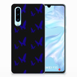 Huawei P30 TPU bumper Vlinder Patroon