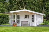 Blokhut Wolfgang 530x300 cm + luifel 150cm