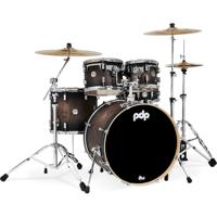 PDP Drums Concept Maple 5-Piece Satin Charcoal Burst 5d. shellset