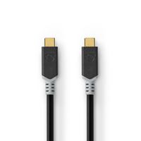 USB-Kabel | USB 3.2 Gen 2x2 | USB Type-C© Male | USB Type-C© Male | 20 Gbps | 100 W | Verguld | - thumbnail