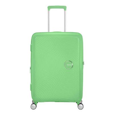American Tourister trolley Soundbox Spinner 67 cm. Expandable groen American Tourister trolley Soundbox Spinner 67 cm. Expandable groen