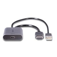 LINDY USB 2.0 Converter [1x HDMI-stekker - 1x USB-C bus] 43347 0.3 m - thumbnail