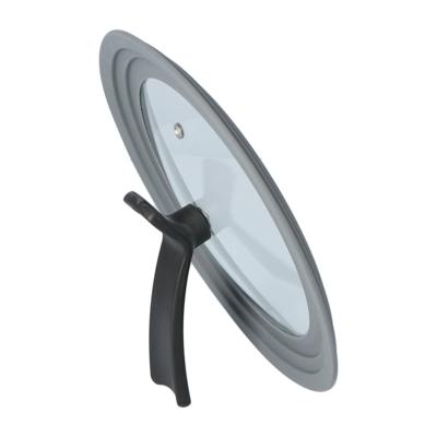 4goodz Universele Glazen Pannendeksel Voor 20-24 Cm - Met Sta Functie