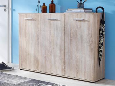 Schoenenkast BOMBYX 3 deuren sonoma