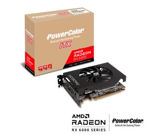 PowerColor AXRX 6400 4GBD6-DH videokaart AMD Radeon RX 6400 4 GB GDDR6