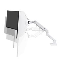 Ergotron HX Arm Desk Mount HD Monitor-tafelbeugel 1-voudig 38,1 cm (15) - 124,5 cm (49) Wit Draaibaar, In hoogte verstelbaar, Kantelbaar, Zwenkbaar - thumbnail