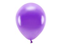 Metallic Ballonnen Violet Premium Organic (10st) - thumbnail