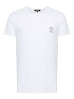 Versace t-shirt à logo imprimé - Blanc