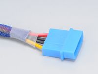 Akasa Blue-UV SATA cable adapter 0,2 m - thumbnail