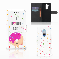 LG G7 Thinq Book Cover Donut Roze