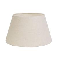 Light & Living Drum Lampenkap Livigno - Eiwit - 40x30x22cm - Drum - Textiel - Lampenkappen voor Tafellamp