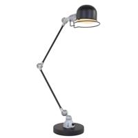 Steinhauer Landelijke bureaulamp Davin zwart met vintage grijs 7655ZW - thumbnail