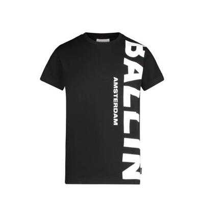 Ballin unisex T-shirt met logo zwart