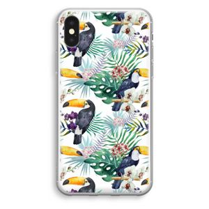 Tukans: iPhone X Transparant Hoesje