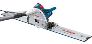 Bosch Blauw GKT 55 GCE Invalzaag | + 1.6m geleiderail | in L-Boxx - 0601675002