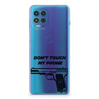 Motorola Moto G100 Silicone-hoesje Pistol DTMP