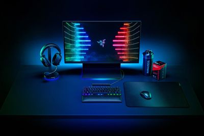 RAZER Strider - L Gaming muismat Antislip Zwart