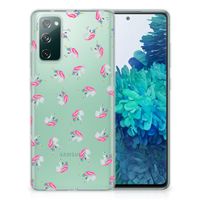 TPU bumper voor Samsung Galaxy S20 FE Unicorns