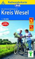 Fietsknooppuntenkaart ADFC Radwanderkarte Kreis Wesel | BVA BikeMedia - thumbnail