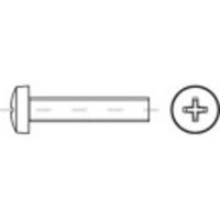 TOOLCRAFT 145895 Lenskopschroeven M2.5 16 mm Kruiskop Phillips DIN 7985 Staal Galvanisch verzinkt 200 stuk(s) - thumbnail