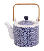 Tokyo Design Studio - Nippon Blue - Theepot - Stippen - 12 x 13cm 800ml