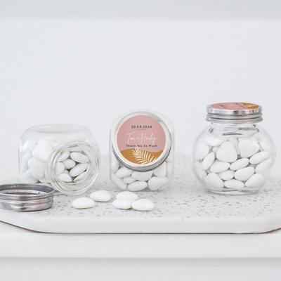 Snoeppotje abstract garden trouwbedankje Snoeppotje abstract garden trouwbedankje