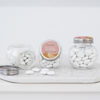 Snoeppotje abstract garden trouwbedankje