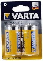 VARTA Superlife 10500220 - zink-koolbatterijen Mono/D / LR20 met 1,5 volt, set van 2, capaciteit 6000 mAh
