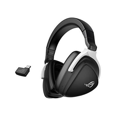ASUS ROG Delta RGB Gaming Headset with Hi-Res ESS Quad-DAC, Circular RGB Lighting Effect and USB-C Connector for PCs, Consoles and Mobile Gaming, BLACK