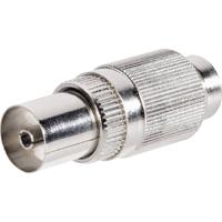 TRU COMPONENTS 1582471 Coax-koppeling Metaal Aansluitingen: Coax-bus IEC Kabeldiameter: 9.5 mm 1 stuk(s)