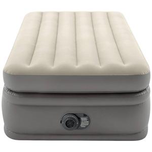 Intex 64162ND TWIN COMFORT ELEVATED AIRBED Luchtbed (l x b x h) 191 x 99 x 51 cm Beige, Bruin