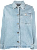 A.P.C. veste Janice en jean - Bleu - thumbnail