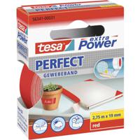 tesa PERFECT 56341-00031-03 Textieltape tesa extra Power Rood (l x b) 2.75 m x 19 mm 1 stuk(s)