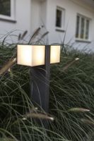 Lutec 7193801118 CUBA Staande LED-buitenlamp 24.4 W Donkergrijs - thumbnail