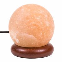 Himalaya Zoutlamp USB Oranje Bol (ca. 450 gram) 9 cm