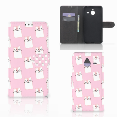 Microsoft Lumia 640 XL Telefoonhoesje met Pasjes Sleeping Cats