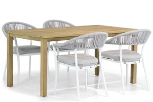 Santika Vivian/Weston 160 cm dining tuinset 5-delig