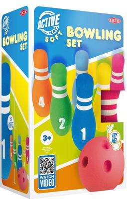 Tactic Active Play Foam Bowling Set