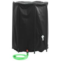 Watertank met kraan opvouwbaar 1350 L PVC - thumbnail