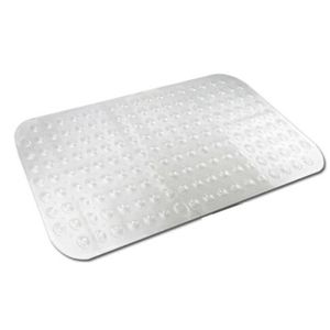 Transparante bad / douchemat anti-slip 52 x 53 cm   -