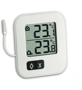 TFA-Dostmann MOXX Elektronische omgevingsthermometer Binnen/buiten Wit