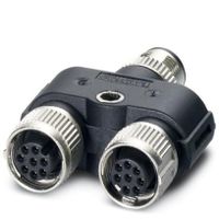 Phoenix Contact 1454969 Sensor/actuator verdeler en adapter M12 Aantal polen: 8 Adapter, Y-vorm 5 stuk(s) - thumbnail