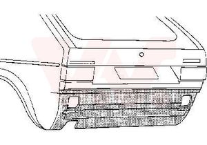 Achterwand VAN WEZEL, u.a. für VW