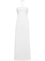 Proenza Schouler robe en maille fine à dos nu - Blanc