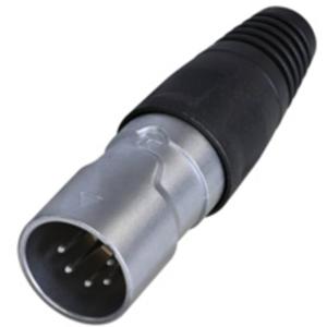 Rean AV RCX5M-Z-000-1 XLR-connector Stekker, recht Aantal polen: 5 1 stuk(s)