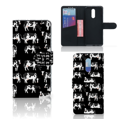 Nokia 3.2 Telefoonhoesje met Pasjes Koetjes Nokia 3.2 Telefoonhoesje met Pasjes Koetjes