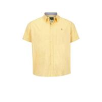 Charles Colby looose fit overhemd YVEN Plus Size geel