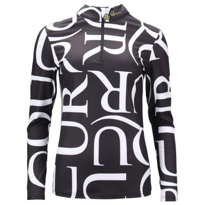 Trainingsshirt Quur Qdante, XS in zwart/wit Trainingsshirt Quur Qdante, XS in zwart/wit