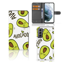 Samsung Galaxy S21 FE Leuk Hoesje Avocado Singing - thumbnail